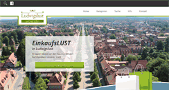 Desktop Screenshot of einkaufslust.de